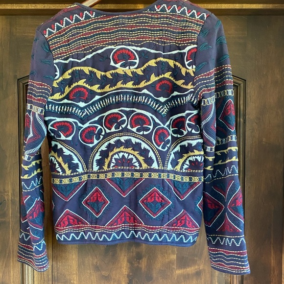 Johnny Was. Embroidered Cardigan. - Picture 2 of 3